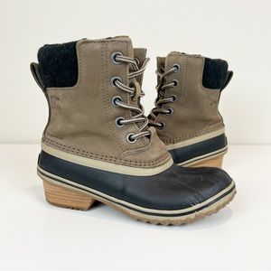 SOREL WOMENS SLIMPACK™ III LACE DUCK BOOT Size 6